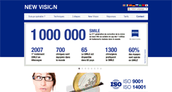 Desktop Screenshot of newvision.fr